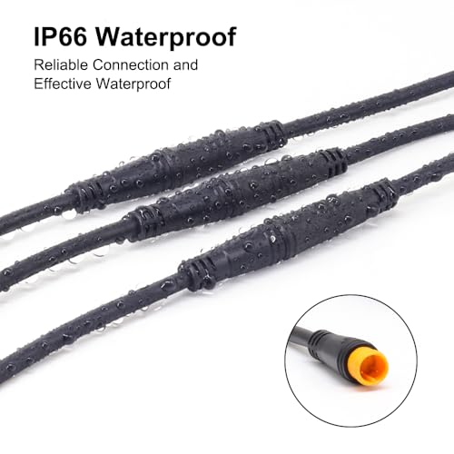 Ebike Extension Cable - Waterproof 3 Pin Female to Male Connector