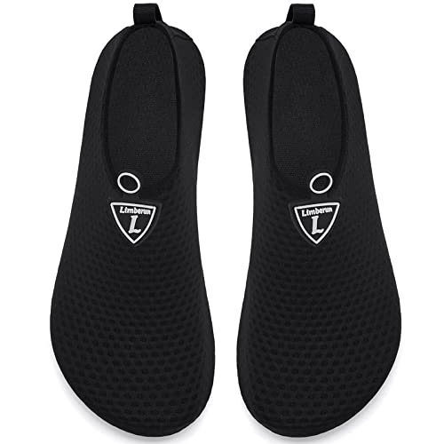 Water Shoes for Women & Men - Swim Beach Shoes, Bd3501 Black