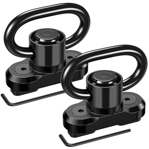 Sling Swivel Mount for Two Point Sling - 2 Pack 360° Rotation