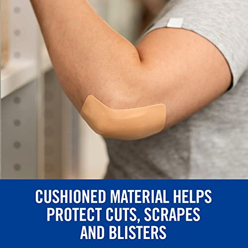 Nexcare Waterproof Cushioned Bandages, Knee & Elbow, 2 x 4 in, 20