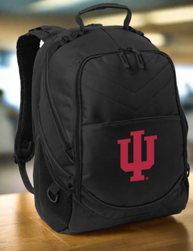 Indiana University Backpack - Official IU Hoosiers Logo, Black