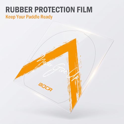 2 Pack Table Tennis Paddle Protective Film Sheets - 6.7"