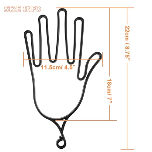 Golf Glove Stretcher Support Frame - 2 Pcs Black & White