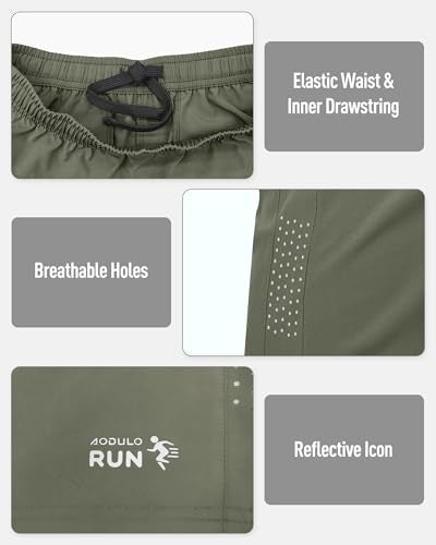 Youth Athletic Shorts - Quick Dry, Lightweight, Breathable, Size 5-16