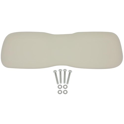 SCITOO Front Seat Backrest Assembly for Club Car DS 2000.5-up Golf Cart, Factory Style Replacement Cushions, Milky White