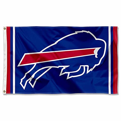 Large 3x5 Buffalo Bills Flag - Durable Polyester with Grommets
