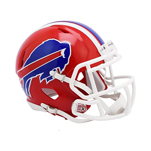 Buffalo Bills Throwback Mini Speed Football Helmet - 1987-2001