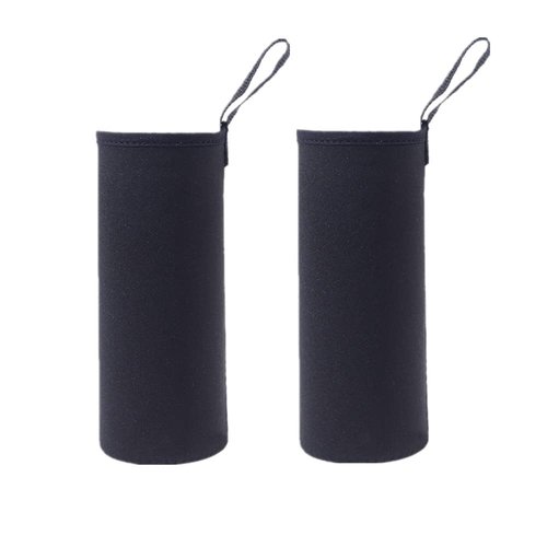 candygirlft Water Bottle Carrier Bag 25oz, 750ml Water Bottle Sleeve Neoprene Sleeve Sports Accessories for Men Women Hiking(25 oz-2pack)