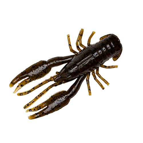 Crawbug Soft Plastic Fishing Lure - 3.25" Green Pumpkin