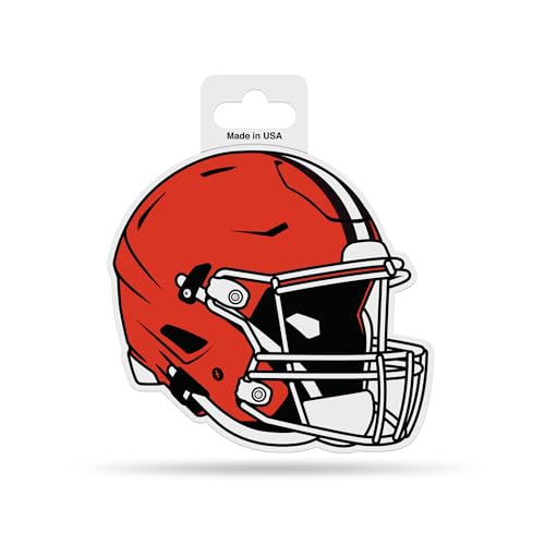Cleveland Browns Shape Cut Helmet Decal - 4.8" x 4.8"