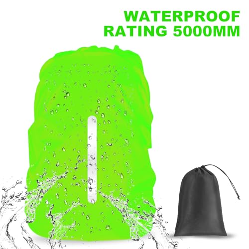 Waterproof Rain Cover for Backpack - S Size (18L-25L) Green