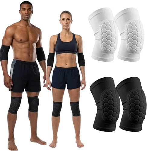 McDavid Black Small Moisture-Wicking HEX Knee Sleeves for Women & Men, Elbow & Shin Protection