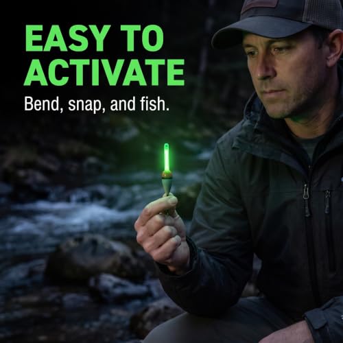 100 Pcs 3mm Fluorescent Fishing Float Light Sticks - Night Visibility