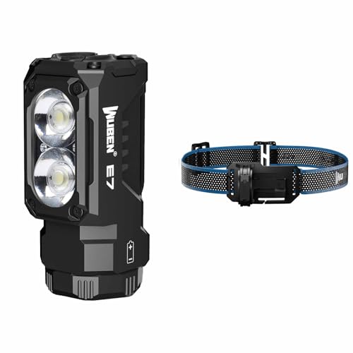 WUBEN E7 1800 Lumen Rechargeable Flashlight with Magnet | 5 Modes, IP68