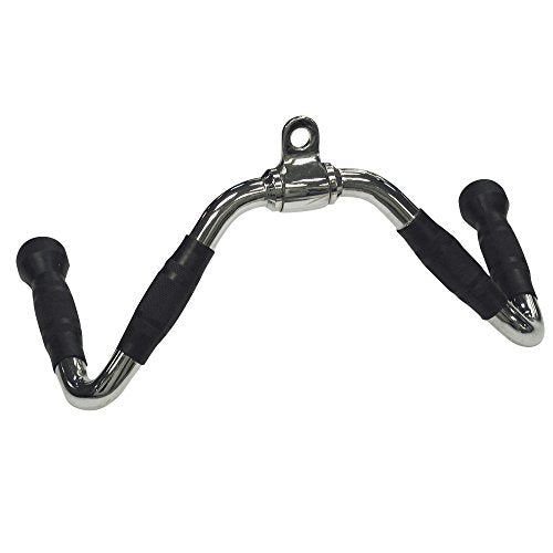 Body-Solid Pro-Grip Multi Bar Cable Attachment 14 lbs Silver for Cable Machines