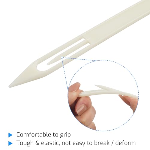 Plastic Weaving Needles Kit - 7 Sizes for Net Making & Repair