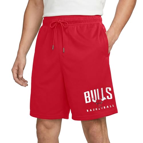 Chicago Bulls NBA Men's Soft Mesh Basketball Shorts Large Team Color