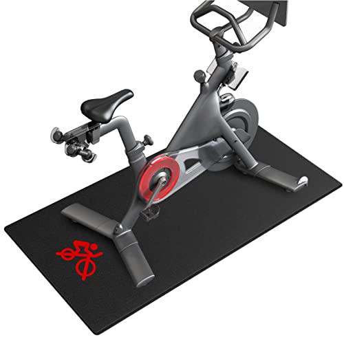 6mm Bike Mat for Peloton - Non-Slip Waterproof Floor Protector 30x60"