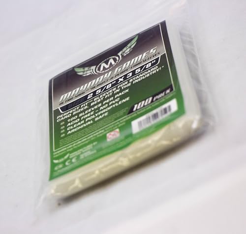 Ultra Snug Card Sleeves - 100 Pack Clear Polypropylene Protective Covers