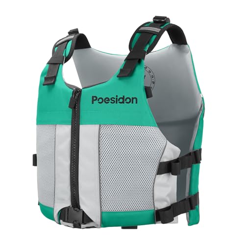 Adjustable Water Safety Life Jacket - Medium-Large Aqua Design