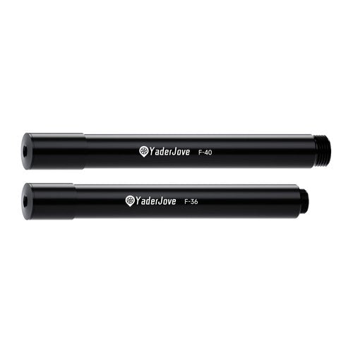 YaderJove Bicycle Front Hub Thru Axle Adapter for Fox 40 Boost Forks Quick Release (20mm x 110mm Spacing)