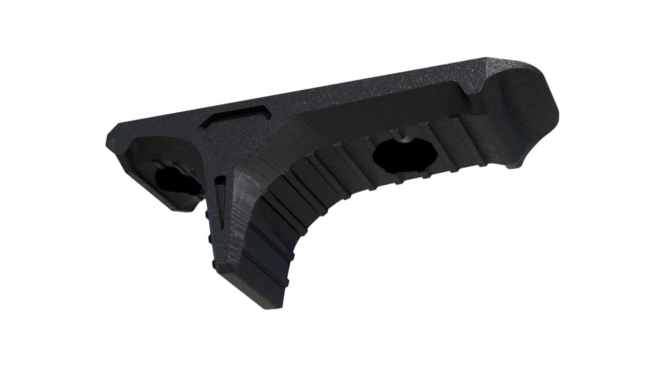 Nerv – Low Profile Archery Accessory, Ergonomic Light Weight Durable for Outdoor Use and Training Rail Mount System (Black, XL Boss)