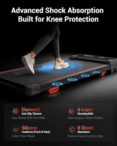 Walking Vibration Pad with Incline & Remote Control - 300Lbs Capacity