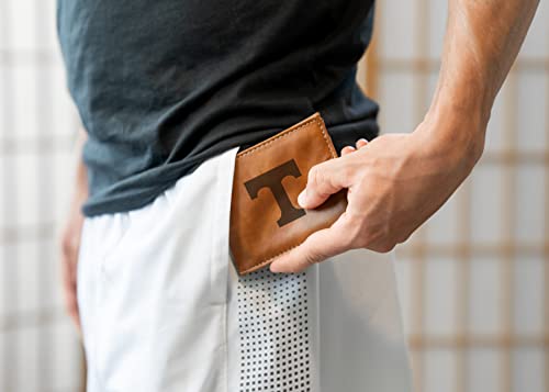 NCAA Laser Engraved Billfold Wallet - Tennessee Volunteers - Slim Design
