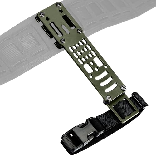 Modular Drop Leg Holster Adapter Mount with Leg Strap - Green