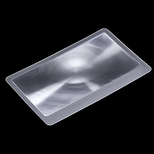 3X Pocket Magnifier Fresnel Lens - 20 Pcs Credit Card Size