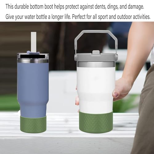 Silicone Boot for Stanley Tumblers - Army Green Cup Accessory