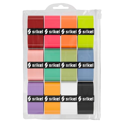 Pickleball Paddle Overgrip Tape - Rainbow - 12 Pack