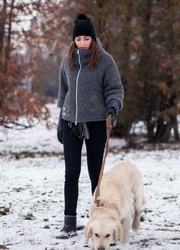 Fleece Lined Leggings for Women | High Waisted Thermal Tights with Pockets