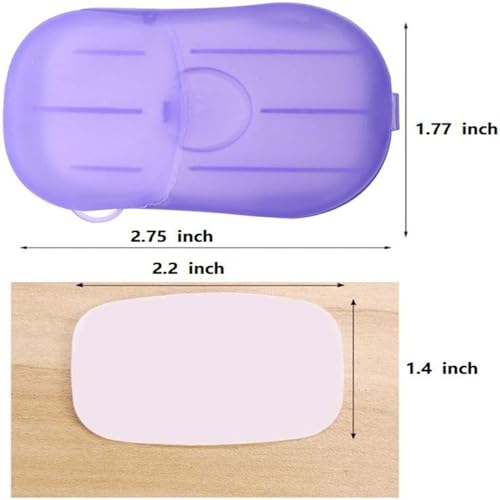 500 Sheets Disposable Soap Paper - Fragrant Hand Cleaning Sheets