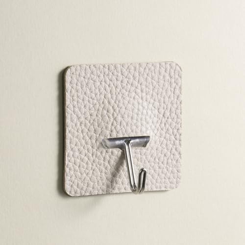 OLETHA Decorative Hook Covers Compatible with JINSHUNFA Transparent Adhesive Wall Hooks (Not Included), Set of 8 - Transform Your Command Strips into Designer Accents