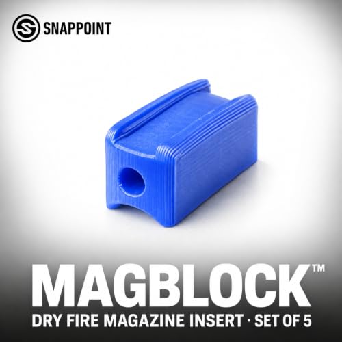 Reusable Dry Fire Training Inserts - Set of 5 for Trigger Reset