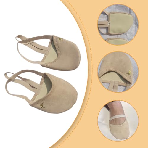 Dance Shoes for Children & Women - Half Soles, Medium Size