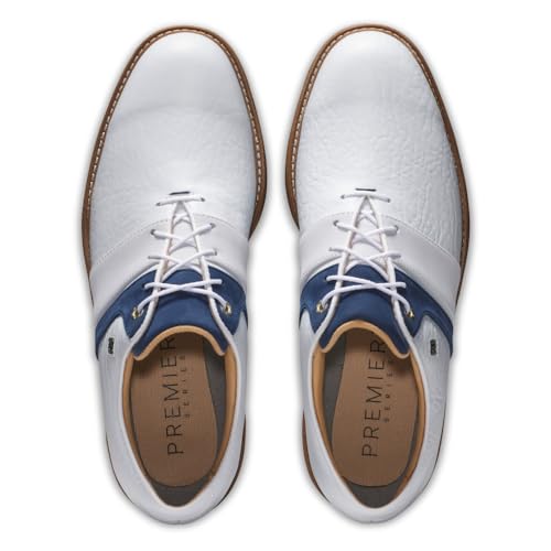 FootJoy Golf Premiere Series Packard LX Shoes - 9.5 White/Navy