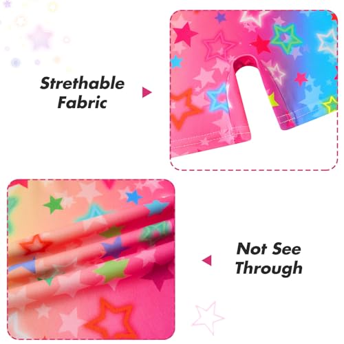 Gymnastics Leotards for Girls - Toddler Biketards with Shorts (2 Pack)