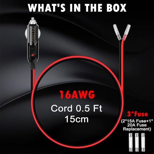 12V Cigarette Lighter Power Adapter - CU10160B
