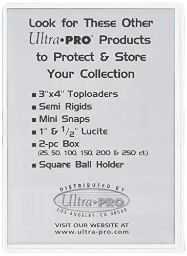 10-Count Standard Size Trading Card Hard Plastic Case Holders