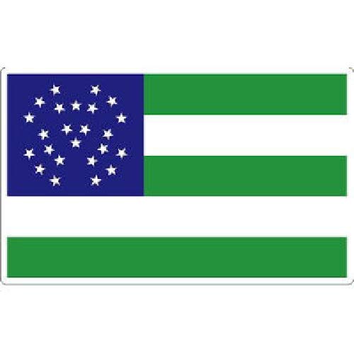 NYPD Flag Vinyl Sticker Decal - 3x4 Inches, Durable & Weatherproof