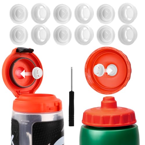 Dispensing Rubber Valves Replacement Kit for Water Bottles - 6 Pack