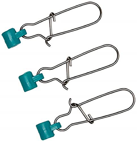 Heavy Duty Fishing Line Sinker Slide with Duo Lock Snap - 25PCS