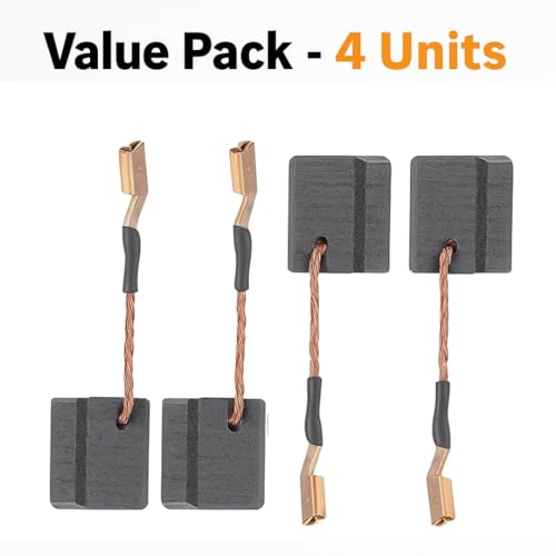 Replacement Carbon Brushes Compatible with Dewalt Angle Grinder DWE402, DW402, DWE43116 ? Electric Motor Brush Set ? Includes 4 Carbon Pieces