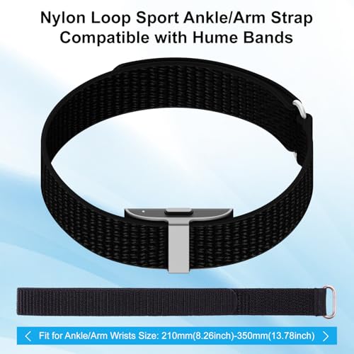 Nylon Sport Loop Ankle/Arm Replacement Bands for Hume Band 1.0