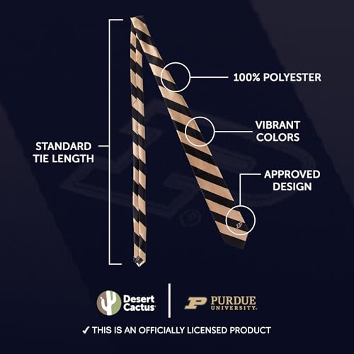 Purdue University Necktie - Officially Licensed Men's Tie