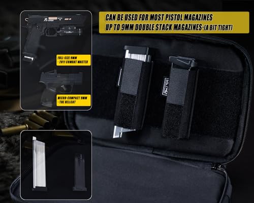 Tactical Magazine Holder Pouch for 9mm SMG Mag - Single