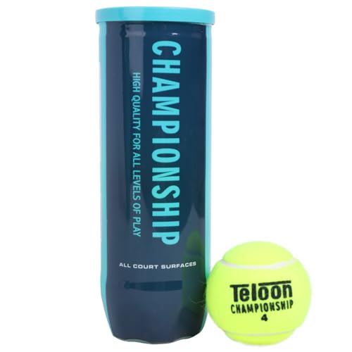 Championship Pressurized Tennis Balls - Extra & Regular Duty - 1 Can of 3 Balls