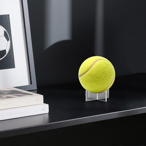 Acrylic Ball Holder Stand for Baseball, Softball & Golf Ball - 3-Pack Small